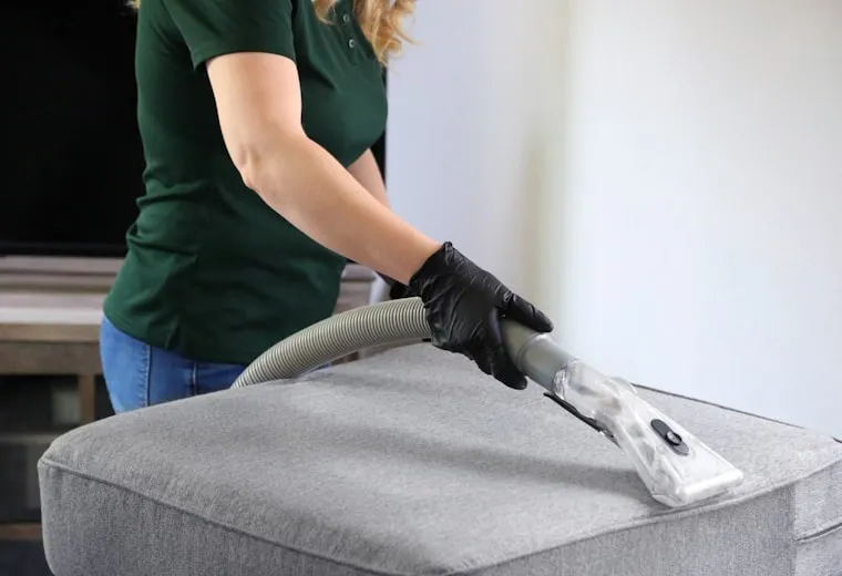 Persoana care face curatenie profesionala